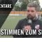 Die Stimmen zum Spiel | TSV Sasel – Niendorfer TSV (10. Spieltag, Oberliga Hamburg)