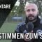Die Stimmen zum Spiel (TSV Sasel – SC Vorwärts-Wacker 04 Billstedt, Landesliga Hansa) | ELBKICK.TV