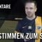 Die Stimmen zum Spiel (TSV Wandsetal II – Bramfelder SV II, Kreisliga 5) | ELBKICK.TV
