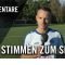 Die Stimmen zum Spiel | TuS Berne – Rahlstedter SC (4. Runde, Pokal)