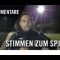 Die Stimmen zum Spiel | Vogelheimer SV – Sportfreunde Baumberg (2. Runde, Niederrheinpokal)