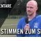 Die Stimmen zum Spiel | Walddörfer SV II – Hamburger SV III (2. Runde, Pokal)