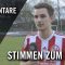 Die Stimmen zum Spiel | Wedeler TSV – FC Eintracht Norderstedt (Viertelfinale, Pokal der 1. Herren)
