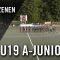 DJK Arminia Klosterhardt U19 – Wuppertaler SV U19 (U-19 Cup der SpVg. Schonnebeck, Gruppe C)