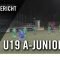 DJK TuS Hordel U19  –  SC Westfalia Herne U19 (11. Spieltag, Landesliga, Staffel II)