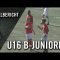 Eimsbütteler TV U16 – SC Nienstedten U16 (6. Spieltag, U16-Oberliga)
