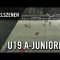 Eimsbütteler TV U19 – FC Eintracht Norderstedt U19 (2. Spieltag, A-Junioren Regionalliga Nord)