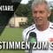 Erken Erdem (Hertha 06) Dietmar Demuth (BAK) – Stimmen zum Spiel (BAK – Hertha 06) | SPREEKICK.TV