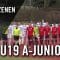 FC Viktoria Köln – MSV Duisburg (U19 A-Junioren, Bundesliga West) – Spielszenen | RHEINKICK.TV