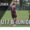 Füchse Berlin Reinickendorf U17 – BFC Dynamo U17 (24. Spieltag, B-Junioren Verbandsliga)