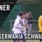Germania Schwanheim – FSV Braunfels (Verbandsliga Mitte) – Spielszenen | MAINKICK.TV