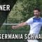 Germania Schwanheim – FV Biebrich 02 (Verbandsliga Mitte) – Spielszenen | MAINKICK.TV