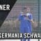 Germania Schwanheim – TSV Bicken (Verbandsliga Mitte) – Spielszenen | MAINKICK.TV