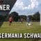Germania Schwanheim – TuS Dietkirchen (Verbandsliga Mitte) – Spielszenen | MAINKICK.TV