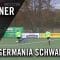 Germania Schwanheim – VfB Wetter (Verbandsliga Mitte) – Spielszenen | MAINKICK.TV