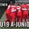 Kirchhörder SC U19 – SV Horst-Emscher U19 (Testspiel)
