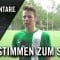 L. Pachaly (Wacker Lankwitz, U17) und C. Koss (SV Empor II, U16) – Stimmen zum Spiel | SPREEKICK.TV