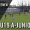 MSV Duisburg – RW Oberhausen (U19 A-Junioren, Bundesliga West) – Spielszenen | RUHRKICK.TV