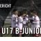 Niendorfer TSV U17 – Hamburger SV U17 (Achtelfinale, Pokal)