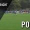 Rasensport Uetersen – SC Victoria Hamburg (1. Runde, Pokal)