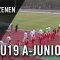 Rot-Weiss Essen – MSV Duisburg (U19 A-Junioren, Bundesliga West) – Spielszenen | RUHRKICK.TV