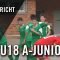 SC Eilbek U18 – FC Veddel U18 (2. Runde, Pokal)