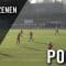 Siegburger SV 04 – FC Hürth (2. Runde Bitburger-Pokal) – Spielszenen | RHEINKICK.TV
