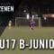 SSC Teutonia – BSV Eintracht Mahlsdorf (U17 B-Junioren, Landesliga, Staffel 2) – Spielszenen