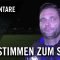 Stephan Adam (Trainer 1. FC Eschborn) und Baris Odabas (Spvgg. 05 Oberrad) – Die Stimmen