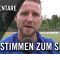Stimmen zum Spiel | BW Westfalia Langenbochum – SpVg Blau Gelb Schwerin (30. Spieltag)