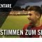 Stimmen zum Spiel | FV Bad Vilbel – FC Giessen (3. Spieltag, Hessenliga)