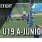 SV Erfa Gymnich U19 – TuS BW Königsdorf U19 II (Qualifikation zur Sonderstaffel, Gruppe A)
