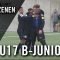 SV Wehen Wiesbaden – FSV Frankfurt (U17 B-Junioren, Hessenliga) | MAINKICK.TV