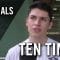 Ten Times mit Jonas Block (JFC Frankfurt, U19 A-Junioren) | MAINKICK.TV