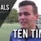 Ten Times mit Matthias Auer (Trainer Germania Schwanheim, U19 A-Junioren) | MAINKICK.TV