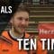 Ten Times mit Ronny Zimmer (VfB Unterliederbach) | MAINKICK.TV