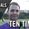 Ten Times mit Tobias Kohl (1. FC Schöneberg) | SPREEKICK.TV