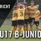 Tennis Borussia Berlin U17 – SG Dynamo Dresden U16 (U17 B-Junioren, Regionalliga Nordost)