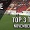 TOP 3 Tore – November 2016 | MAINKICK.TV
