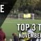 TOP 3 Tore – November 2016 | RUHRKICK.TV