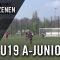 TuS Haltern – SV Horst-Emscher (U19 A-Junioren, Bezirksliga, Staffel 5) – Spielszenen | RUHRKICK.TV