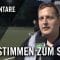 U. Säuberlich (VfB) M. Richter (Empor) – Stimmen zum Spiel (VfB – Empor) | SPREEKICK.TV