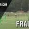Vorwärts Spoho 98 – Borussia Mönchengladbach II (Frauen-Regionalliga West) – Spielbericht