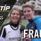 X-TiP Spieltagstipp mit Susanna Pracht und Ulrike Bartz (FSV Hansa 07) – 11er Frauen Berlin-Liga