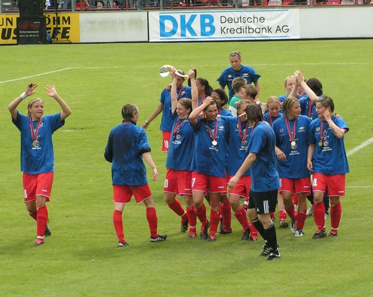 1FFC Turbine Potsdam CL Sieg 2005 - Union Berlin und Viktoria Berlin – Die kommenden Big-Player im Berliner Frauenfußball?